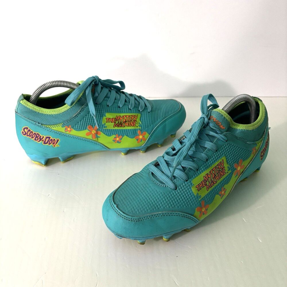 Phenom Elite Scooby-Doo Mystery Machine Football Cleats Velocity 3.0 Men Size 8